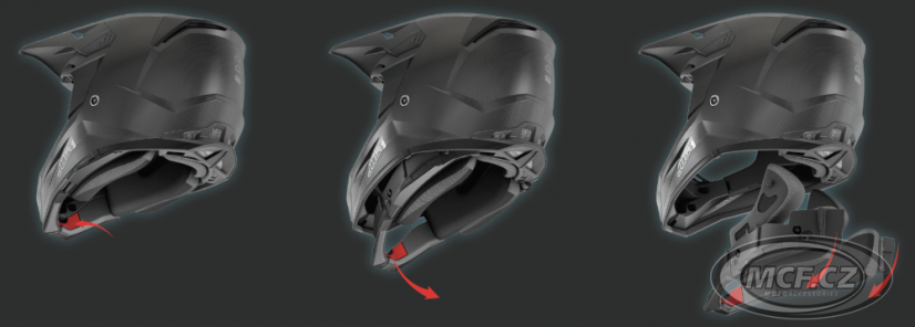 Moto přilba JUST1 J22F solid bílá