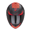 Moto přilba SCORPION EXO-1400 EVO CARBON AIR KENDAL matná černo/červená