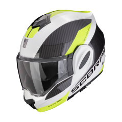 Motorcycle helmet SCORPION EXO-TECH EVO TEAM white/neon yellow
