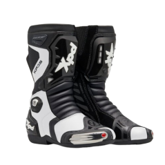 Moto boots XPD XP3-S black/white + GIFT