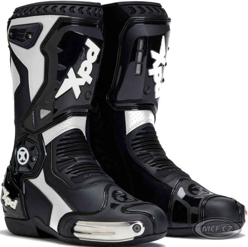 Moto boots XPD XP6-S black/white