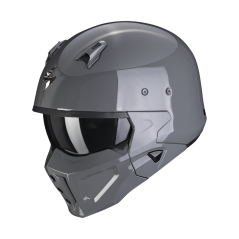 Moto přilba SCORPION COVERT-X solid cementově šedá