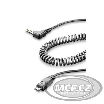 Aux audio kabel Interphone, micro USB konektor - UNI stav: UNI