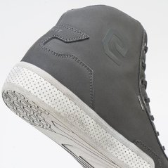 Moto boty ELEVEIT ANTIBES WP FULL LEATHER tmavě šedé