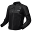 Motorcycle leather jacket RICHA STRADALE EVO black/black leather