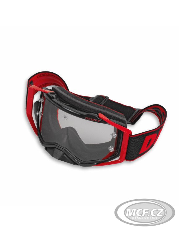Moto brýle DUCATI EXPLORER V3 černo/červené 98109125