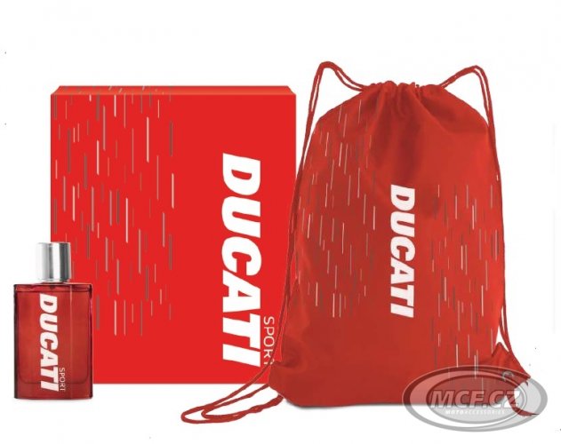 Dárková sada Ducati SPORT toaletní voda 50 ml + sportovní batoh