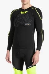 Kompletní chránič VR EQUIPMENT černo/neonově žlutý EQUGUMB02604