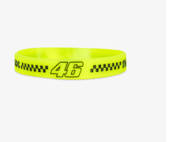 Náramek VR46 THE DOC fluo žlutý 527528