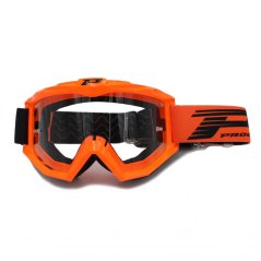 Motokrosové brýle PROGRIP fluo oranžové PG3201-166