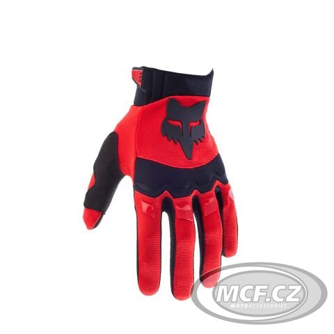 Rukavice FOX DIRTPAW fluo červené 31324-110