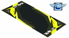 Koberec pod moto 100x160cm Hurly SUZUKI RM-Z 4T černo/žlutý