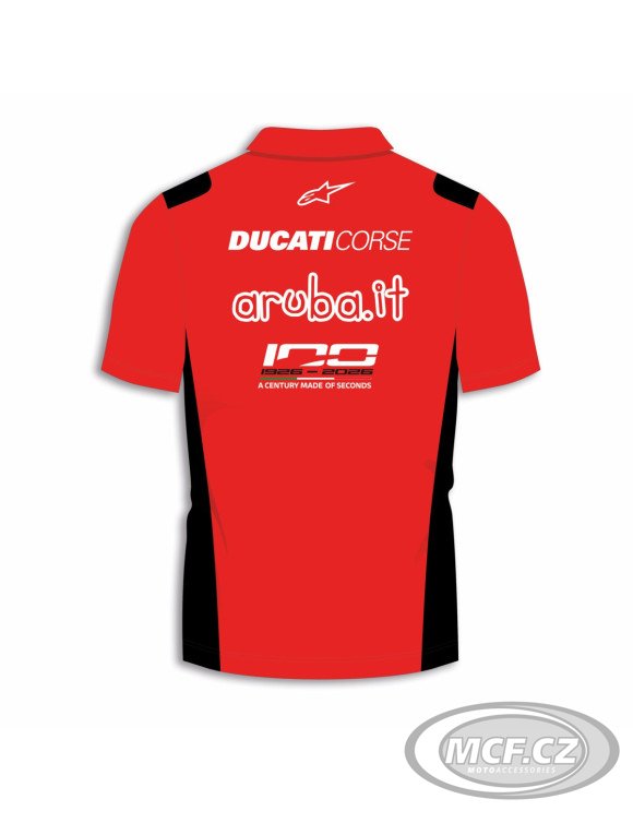 Polo triko DUCATI MX GP26 červené 98780500