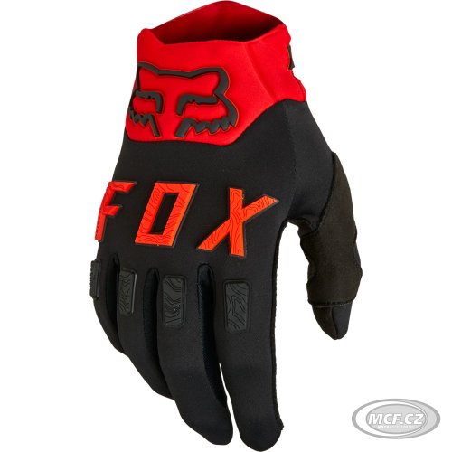 Moto rukavice FOX LEGION černo/červené 25800-017