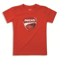 Dětské triko DUCATI CORSE SKETCH 98769640 červené