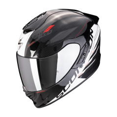 Moto přilba SCORPION EXO-1400 EVO II AIR LUMA černo/bílá