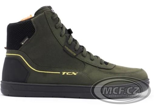 Moto boots TCX MOOD 2 GORE-TEX green/black/yellow