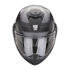 Moto přilba SCORPION EXO-TECH EVO PRO COMMUTA matná černo/stříbrná