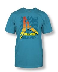 Triko ALIAS MX PARALLEL tyrkysové