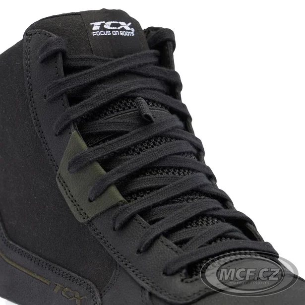 Moto boots TCX MOOD 2 GORE-TEX black/white/green