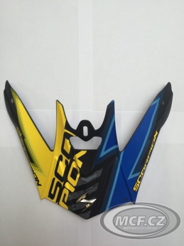 Kšilt SCORPION VX-20 AIR MAGNUS matný černo/modro/žlutý