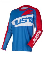Dres JUST1 J-FORCE VERTIGO modro/bílo/červený