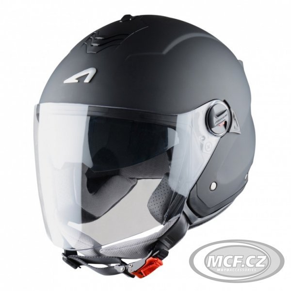 Moto přilba ASTONE MINIJET S černá matná