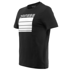 Triko DAINESE STRIPES černo/bílé
