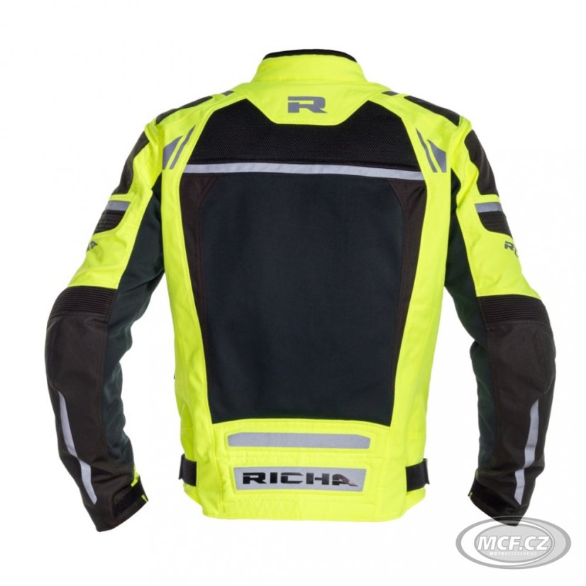 Motorcycle jacket RICHA AIRSTORM WP fluo yellow