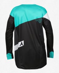 Motokrosový dres ALIAS MX A1 STANDARD černo/zelený 2162-346