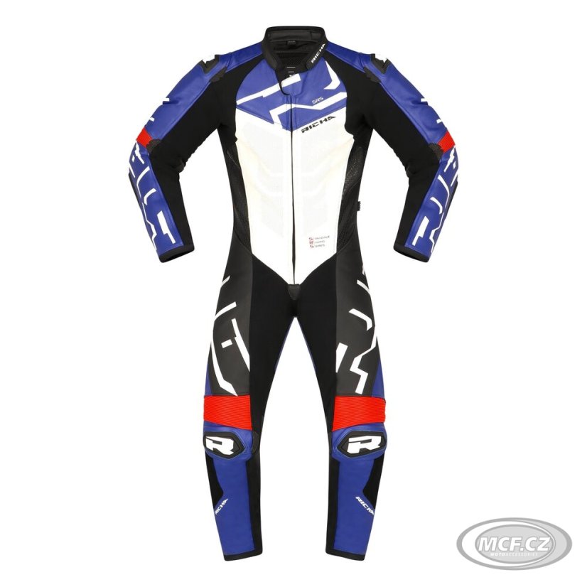 Moto kombinéza RICHA STRADALE GP jednodílná modrá