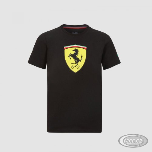 Triko Ferrari Scudetto černé 701210918-002