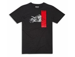 Triko DUCATI DIAVEL V4 černé 98770850