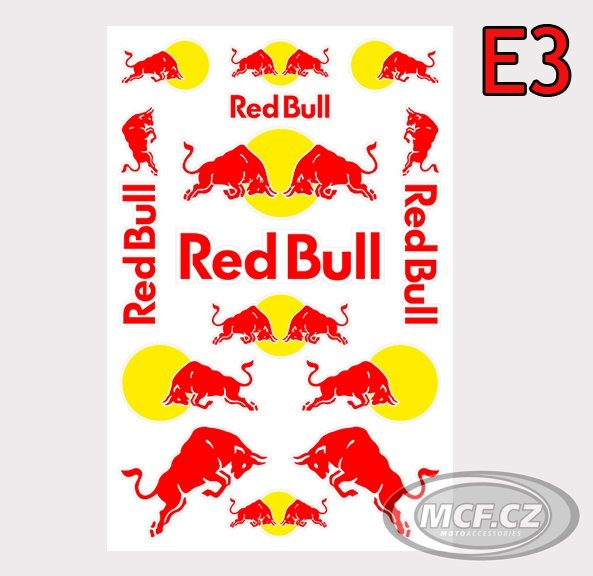 Samolepky REDBULL E3