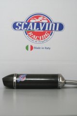 Výfuková koncovka SCALVINI RACING 2TAKT full carbon