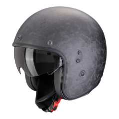 Moto helmet SCORPION BELFAST EVO ONYX CARBON matt black