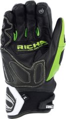 Moto rukavice RICHA STEALTH zelené