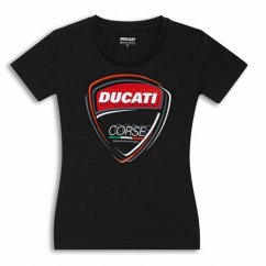 Dámské triko DUCATI DC SKETCH 2.0 černé 98770567