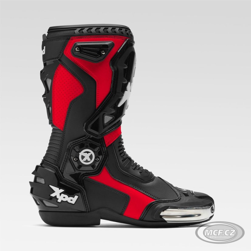 Moto boots XPD XP6-S black/red