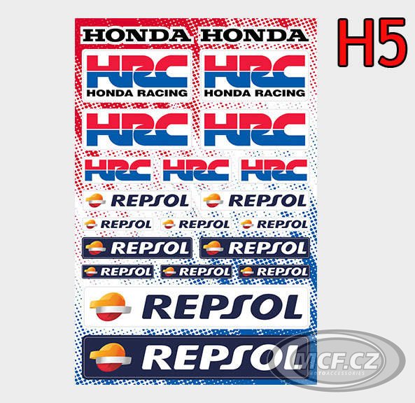 Samolepky HONDA H5