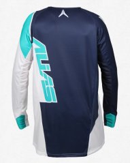 Motokrosový dres ALIAS MX A1 ANALOGUE bílý/navy 2163-295