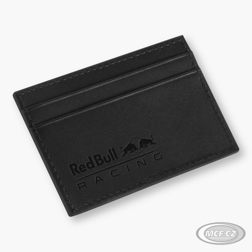Pouzdro na karty Red Bull Allblack kožené černé KTMXM019