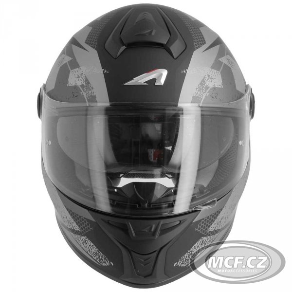 Moto přilba ASTONE GT800 EVO TRACK matná šedá