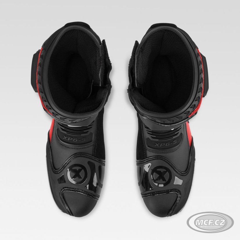 Moto boots XPD XP6-S black/red