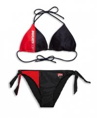 Dámské bikini DUCATI RACE černo/červené 98770163