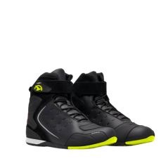 Moto boty XPD X-ROAD H2OUT® fluo žluté + DÁREK