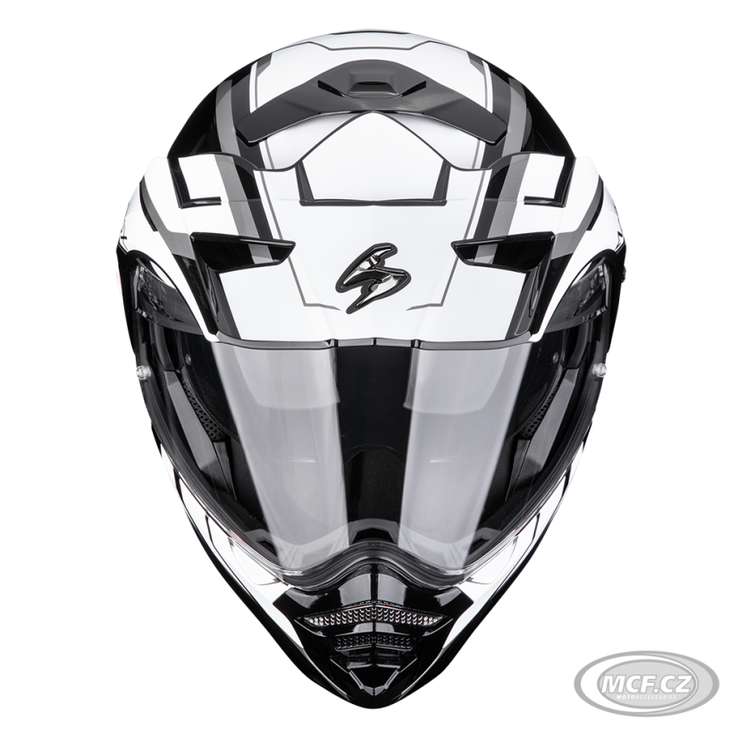 Moto přilba SCORPION ADX-2 WALT černo/bílá