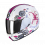Moto přilba SCORPION EXO-390 CHICA II bílo/růžová