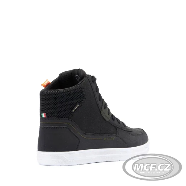 Moto boots TCX MOOD 2 GORE-TEX black/white/green