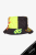 Klobouk VR46 HERITAGE Sole Luna Rossifumi černo/fluo žlutý 527803